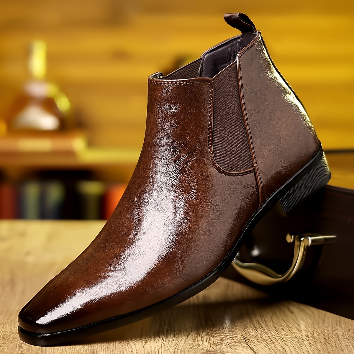Sepatu Bot Chelsea, Sepatu Bot - Men Formal Wear With Boots ulasan dan harga