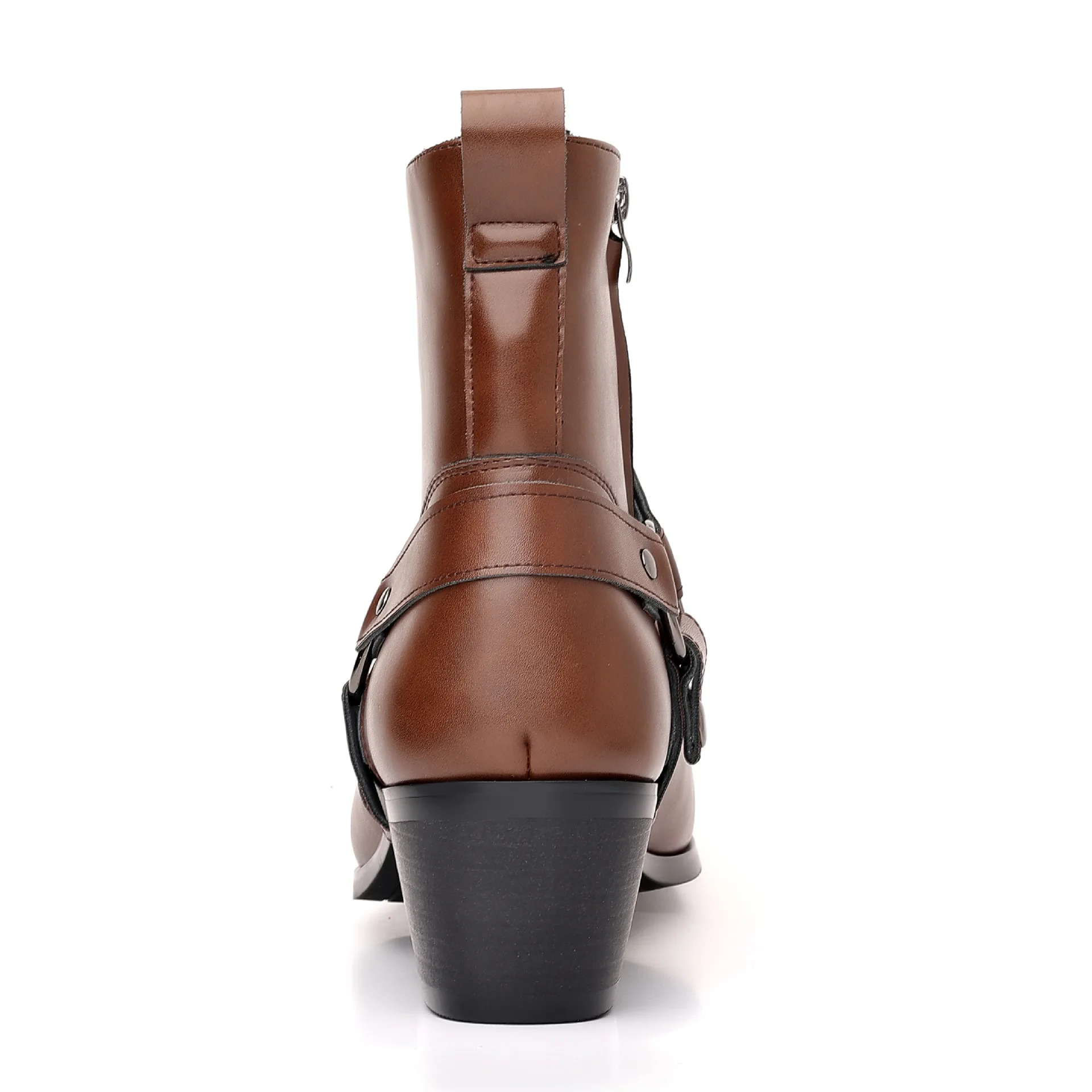 Sepatu bot pria kesatria Barat - Men Formal Wear With Boots ulasan dan harga