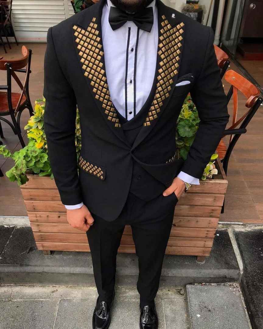 Setelan Jas Pernikahan Formal  - Men Formal Wear Modern ulasan dan harga
